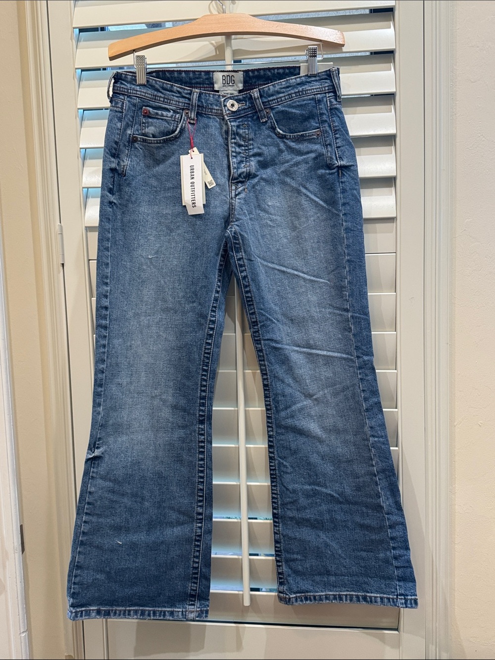 BDG Women's Relaxed Flare Comfort Stretch Jeans